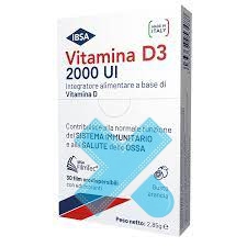 Ibsa Farmaceutici Italia Vitamina D3 Ibsa 2000ui 30film